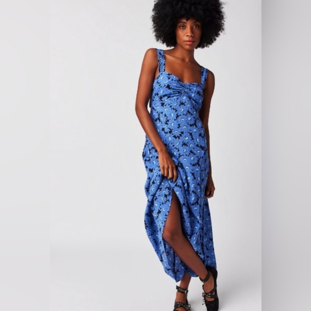 Free people Rosalee midi dress